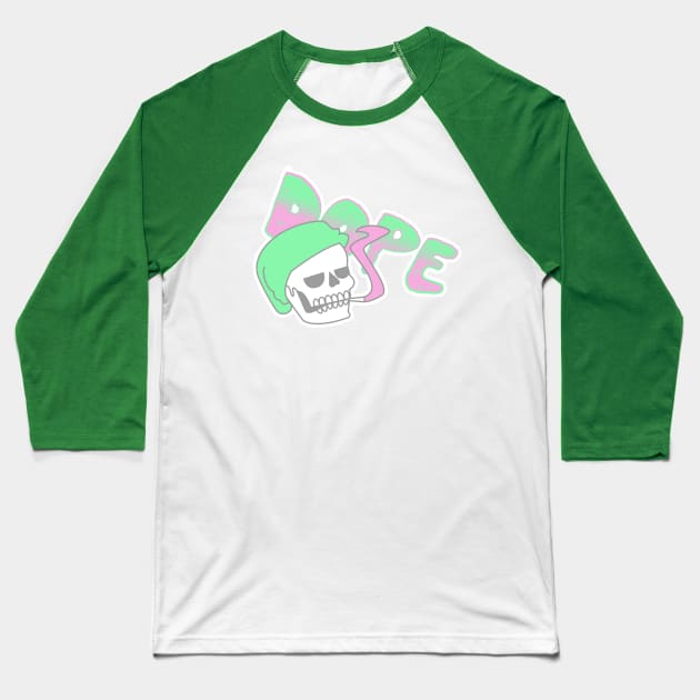 Dope Baseball T-Shirt by Blacksoulkid